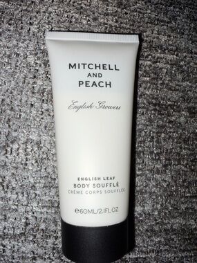 Mitchell and Peach English Leaf Body Soufflé -2 oz